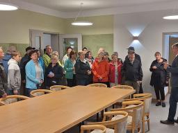 Eröffnung am Rathaus