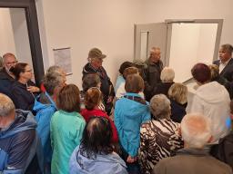 Eröffnung am Rathaus