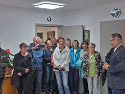 Eröffnung am Rathaus