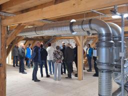 Eröffnung am Rathaus