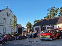 Fackelumzug mit den Friedebachern