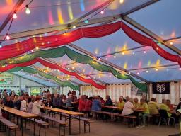 Fackelumzug mit den Friedebachern