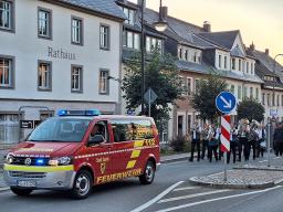 Fackelumzug mit den Friedebachern