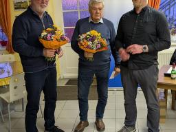Ehrenmitgliederehrung Volkmar und Gilbert